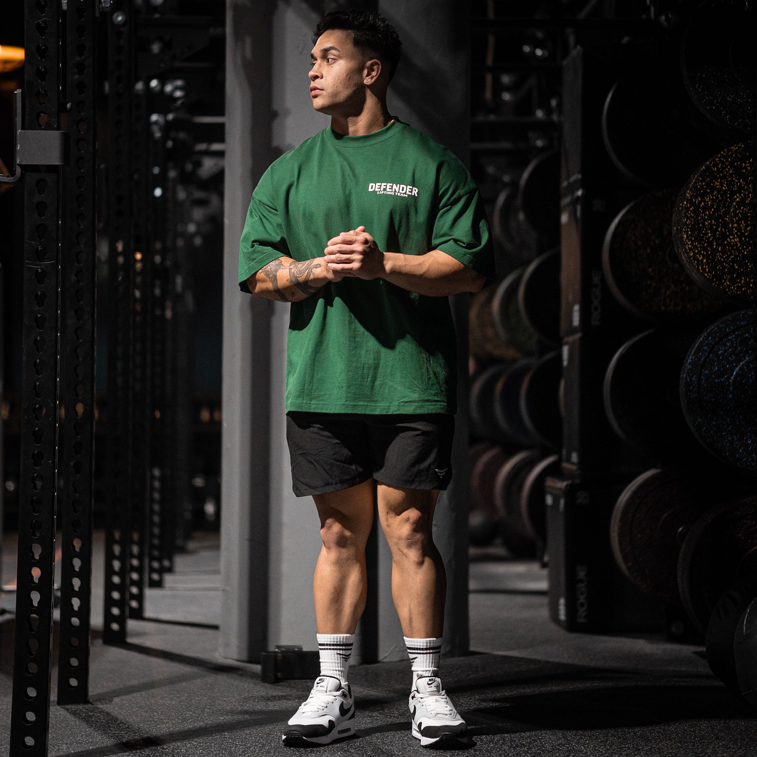 Lifting Team Oversize T-Shirt - Endurance Green