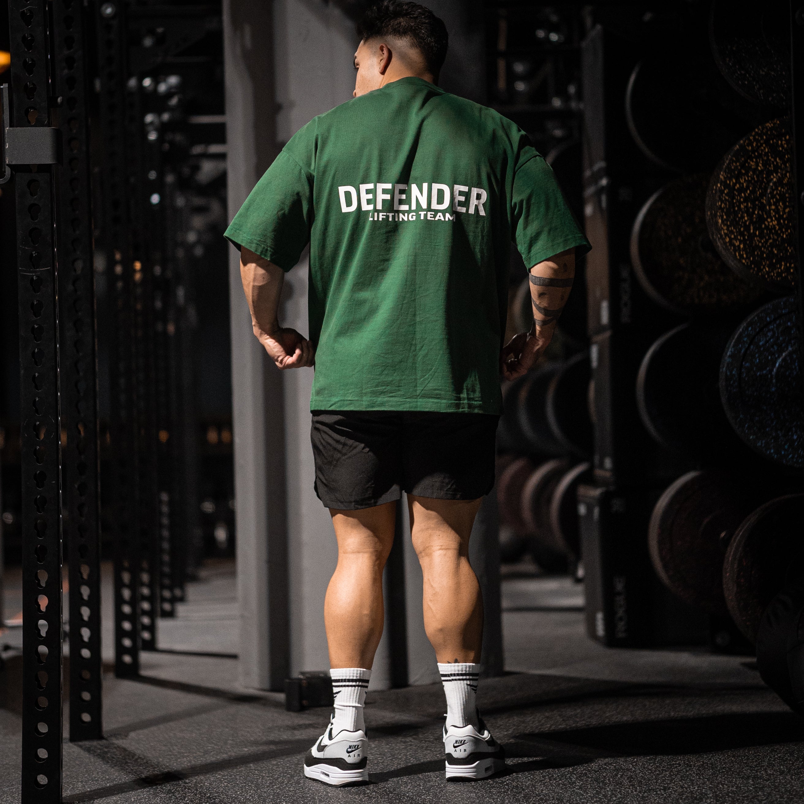 Lifting Team Oversize T-Shirt - Endurance Green