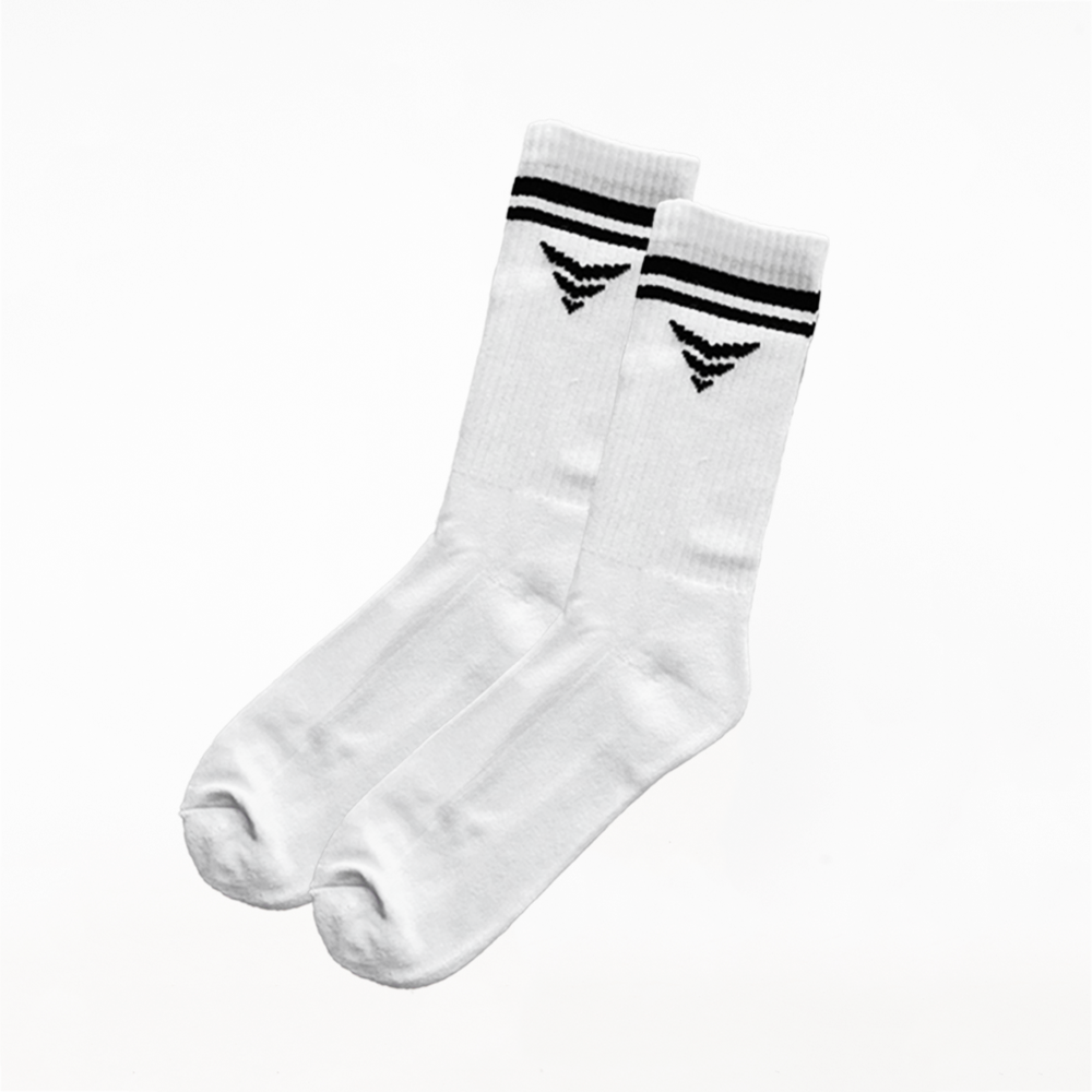 Crew Socks (1 Pack WHITE)