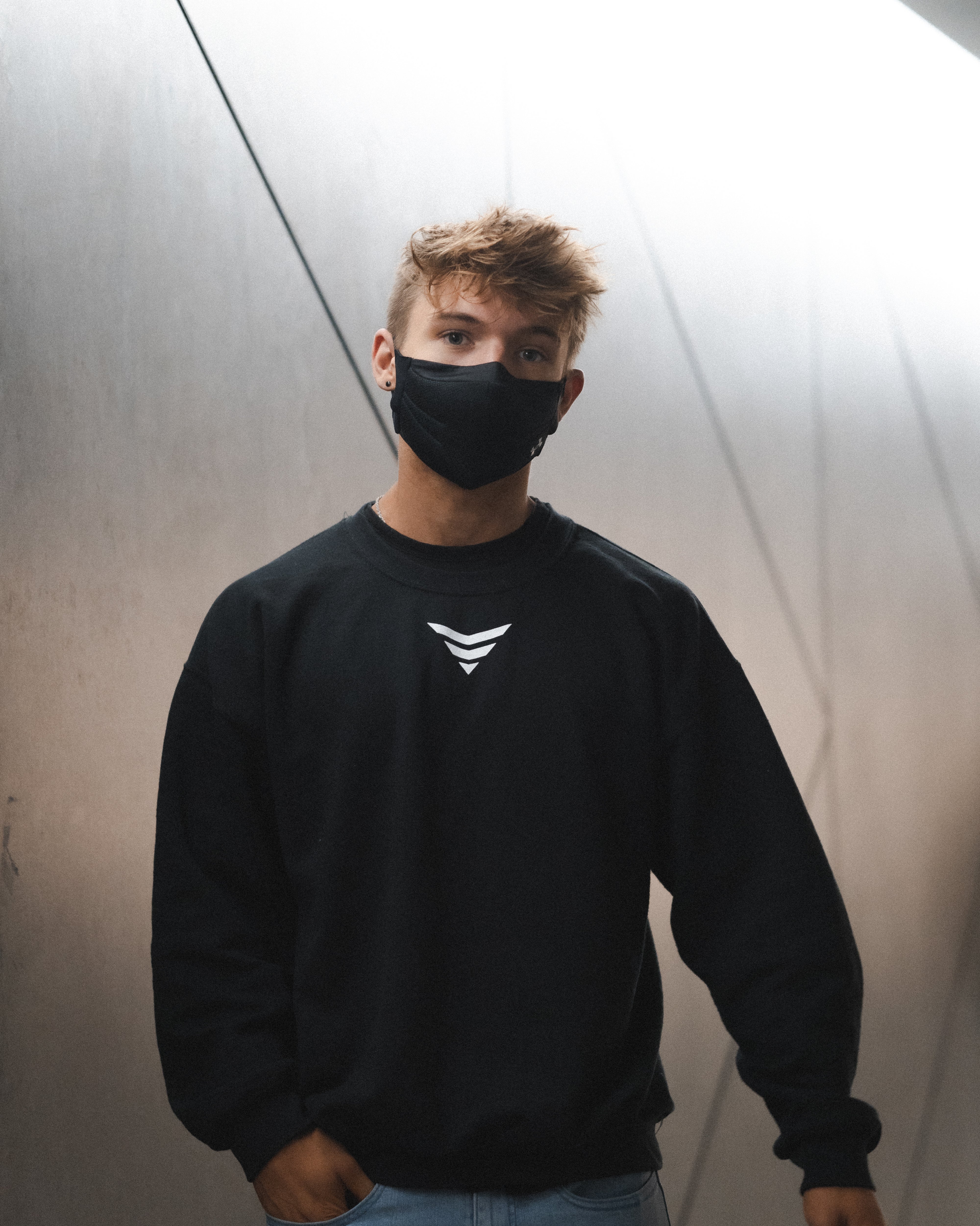 Founding Winter Crewneck - Black