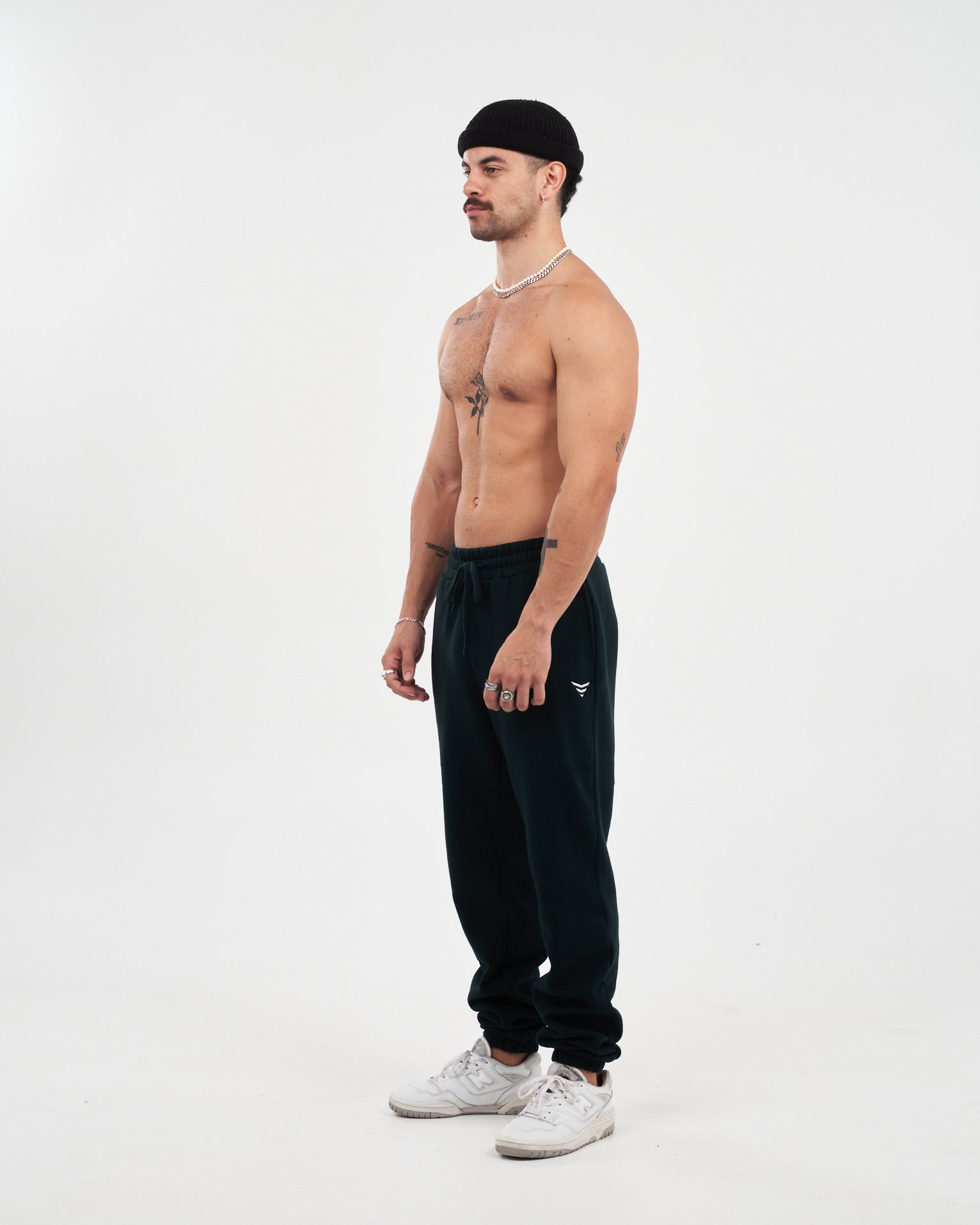 College Winter Joggers - Forest Green