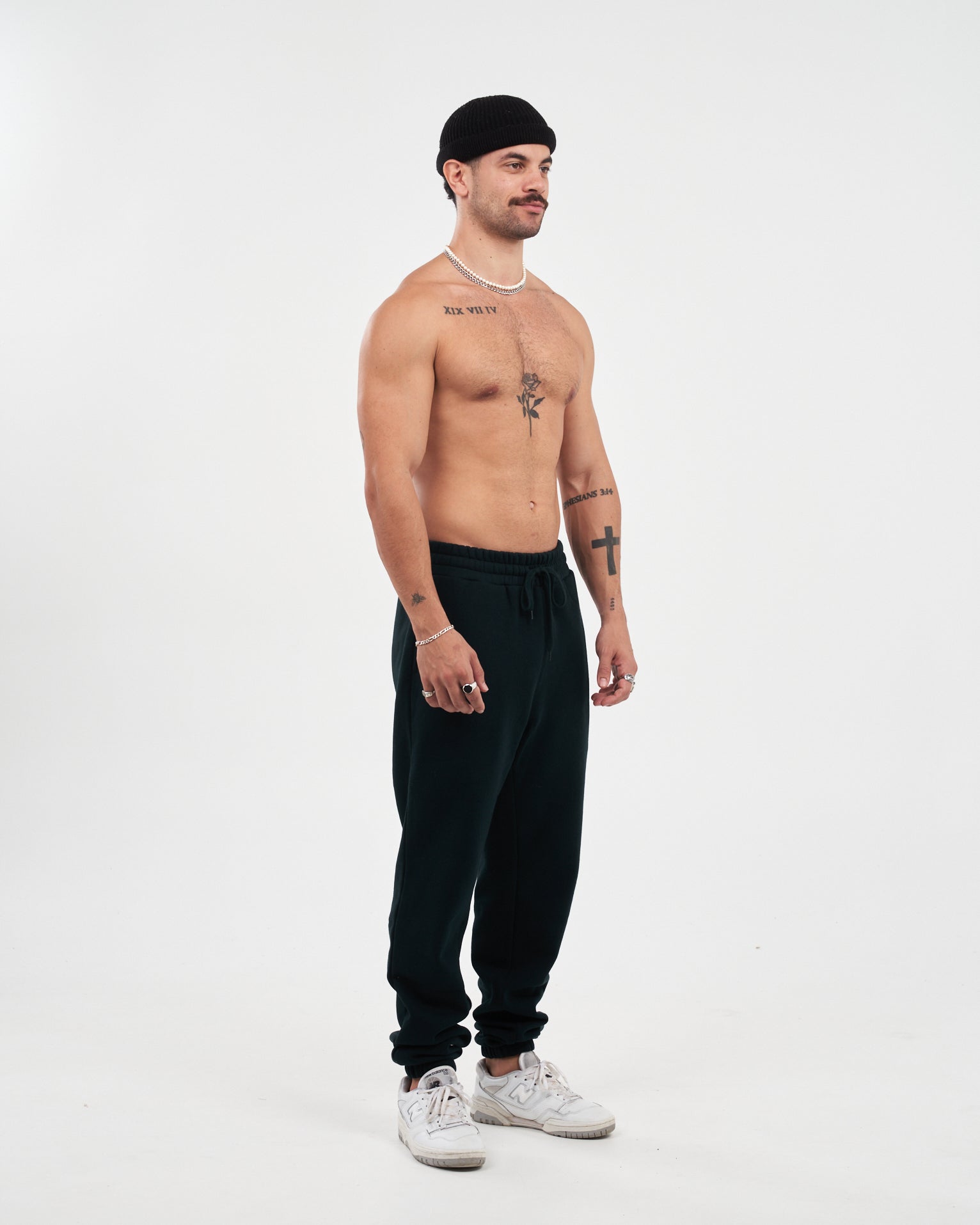 College Winter Joggers - Forest Green