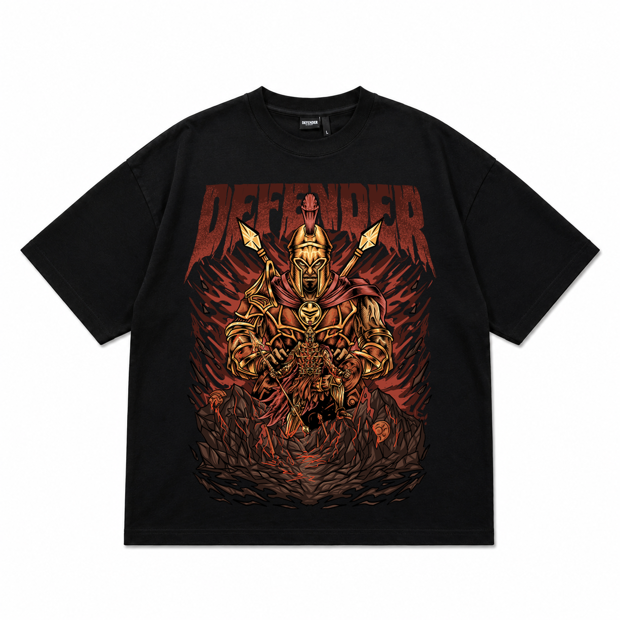 Spartan Graphic Oversize T-Shirt
