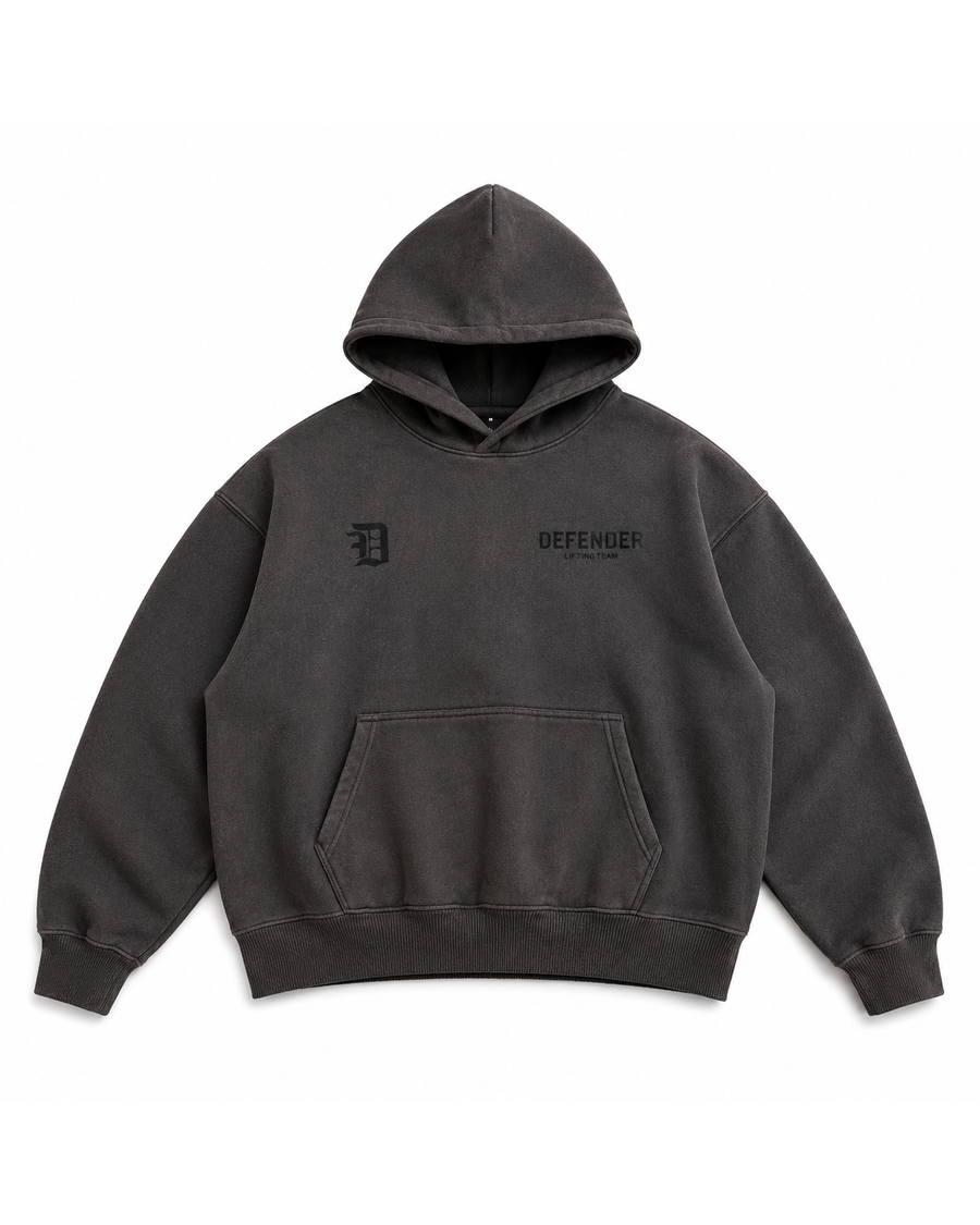 DF Logo Hoodie - Charcoal
