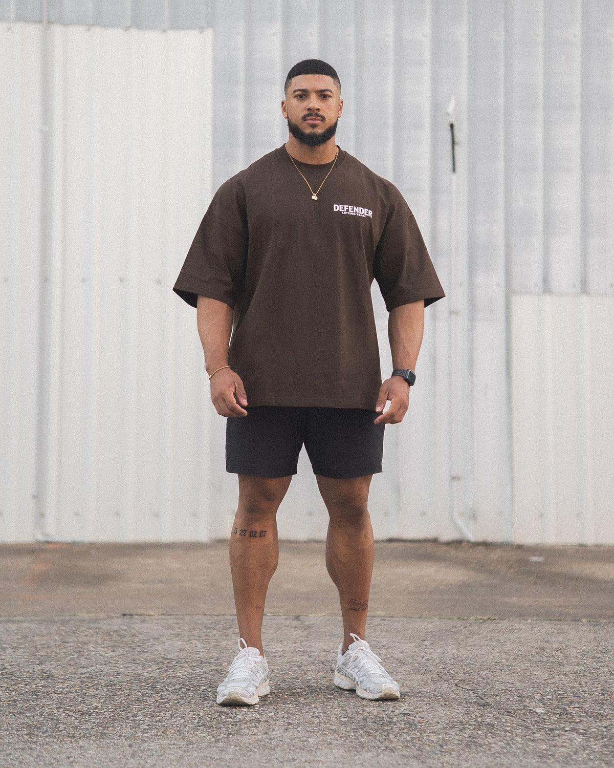 Lifting Team Tee Chocolate Brown #Color_Chocolate Brown