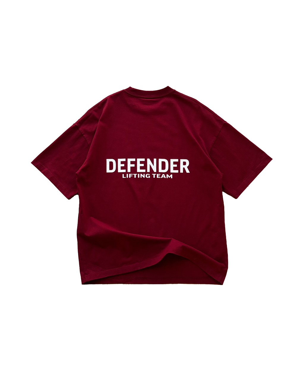 Lifting Team Tee Maroon #Color_Maroon
