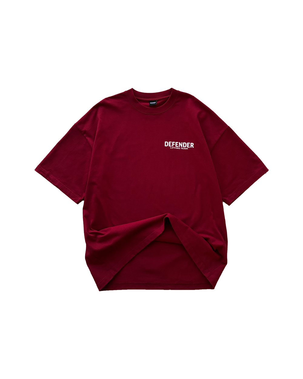 Lifting Team Tee Maroon #Color_Maroon