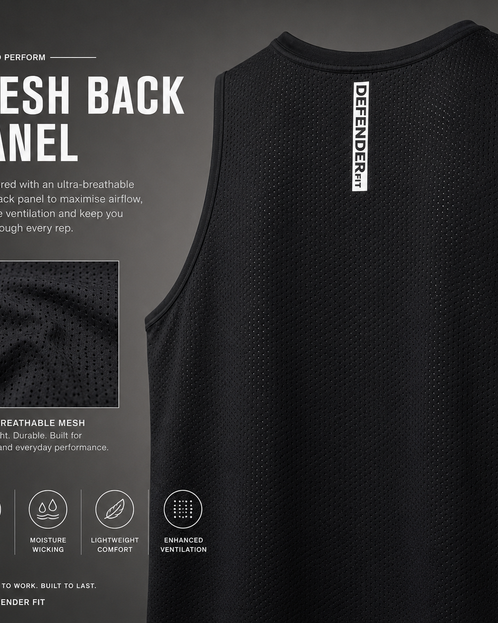 Performance Pro Tank features