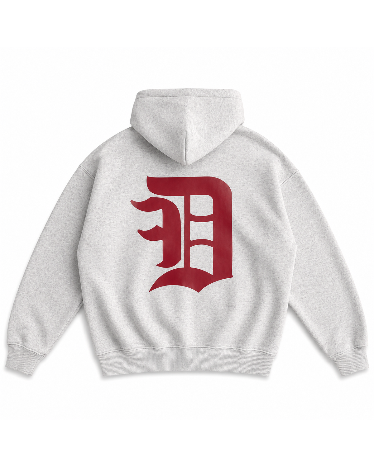DF Logo Hoodie White Marle back